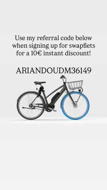 Swapfiets 10€ discount