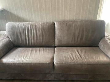 2,5 zits bank geschuurd leer