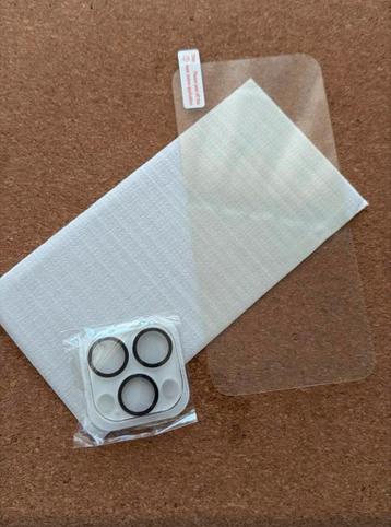 Beschermset voor iPhone 15 Pro Max: Screenprotector & Camera