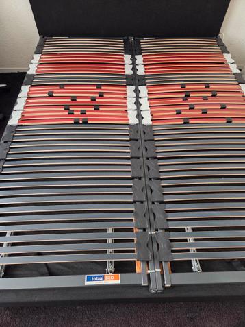 2 zgan hand verstelbare bedbodems, spiraal