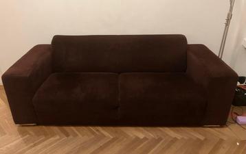 Gratis af te halen: bank (Montel) en fauteuil