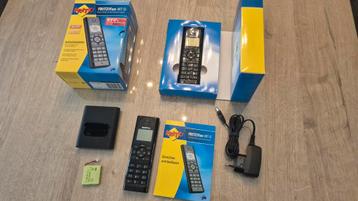 2x FRITZ!Fon MT-D DECT telefoons (batterij defect)