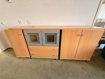 Dressoir 200x45x89 beuken GRATIS