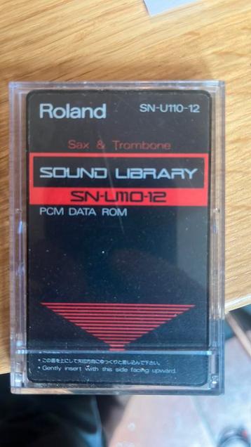 Roland U110 soundcard sax & trombone