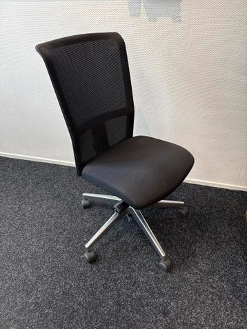 Zwarte Bureaustoel met Mesh Rugleuning