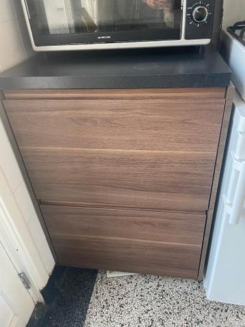 Voxtorp/Method losstaand keukenkastje met stukje blad