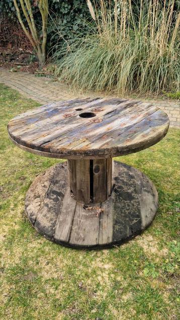 Houten (kabel) haspel (gratis ophalen)