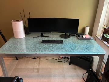 Gratis tafel/bureau/tuintafel apart blad /180 x 90