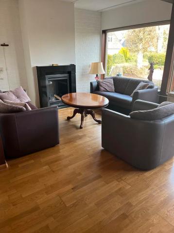 GRATIS Comfortabele 3-delige zithoek van het merk Leolux