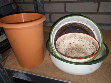 selectie plant potten -> gratis