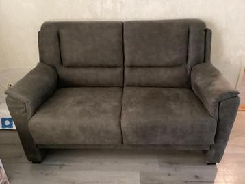 Antraciet bank 1,50 breed GRATIS