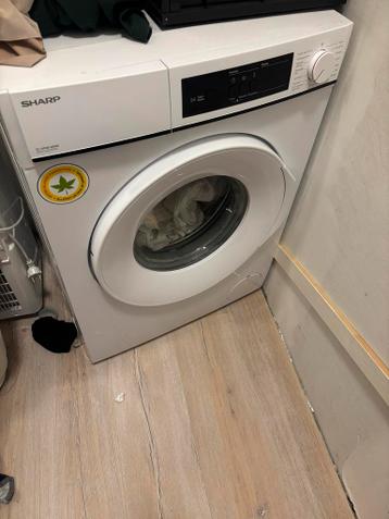 GRATIS Sharp Wasmachine ES-NFA814BWB - Zo goed als nieuw