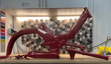 Puch onderdelen Poedercoaten