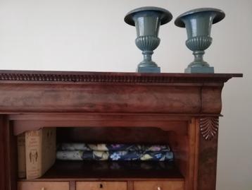 Retro secretaire in ''notenhout''