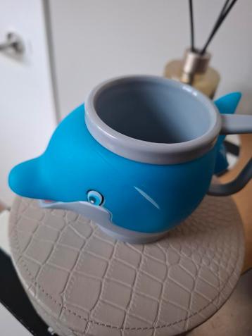 Leuke dolfijn beker / ijsbreker in goede staat