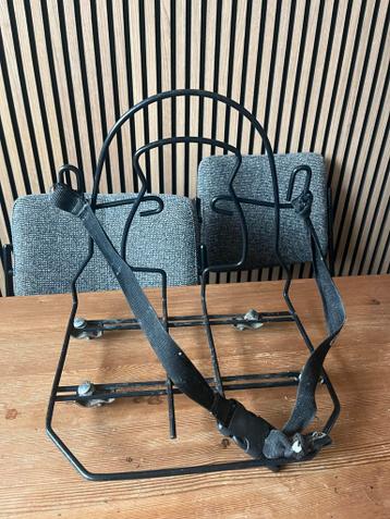 Bagagerek schooltas voor op de fiets