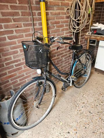 Maxwell damesfiets met mand