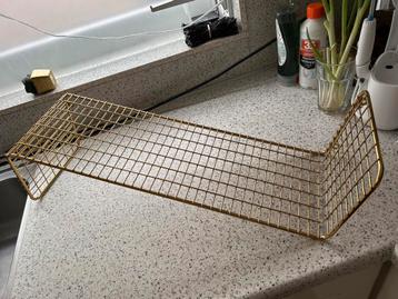 8 stuks IKEA SVENSHULT wandplank goudkleurig