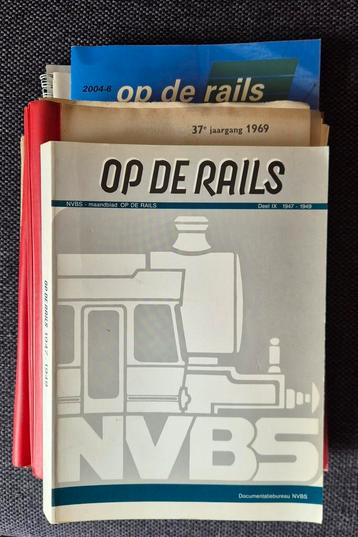 Oude NVBS Op de Rails tijdschriften