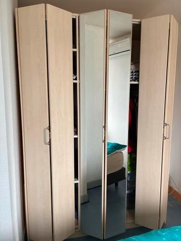 Hang leg kast voor slaapkamer - 150x212x60 cm