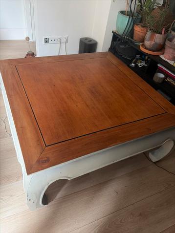 Vierkante salontafel 100x100 cm