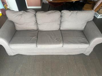 IKEA 3-zits bank in lichtbruin