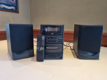 JVC Micro Component System - gratis af te halen