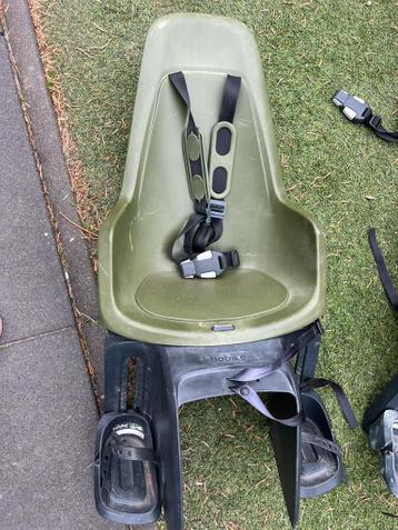 Achterzitje fiets kapot