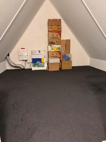 Tapijttegels antracietgrijs 50x50 cm - 16 m2