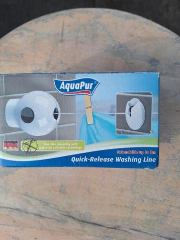 Intrekbare waslijn.