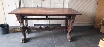 Gratis op te halen: Antieke tafel/bureau 150 cm breed