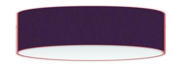 Grote paarse plafondlamp
