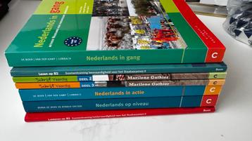 Nederlands studieboeken: In gang, In actie, Op niveau, etc