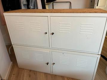 Ikea ps  lockerkast 2x , creme,  gratis