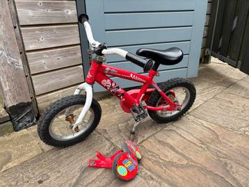 Kinderfiets (met zijwieltjes)