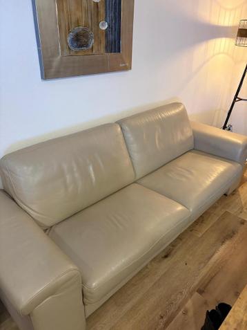 Leren bank – echt leer – 240 cm breed