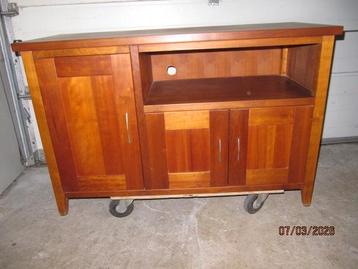 tv meubel en salontafel kersenhout   gratis