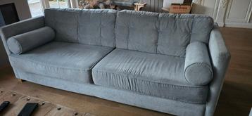 Bank 2 1/2 zits zacht blauw (Gratis)