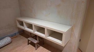 IKEA Zwevende TVkast met Vakken 190x38x35 gratis op te halen