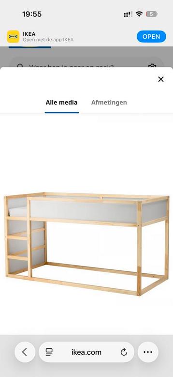 Half hoogslaper Ikea gratis