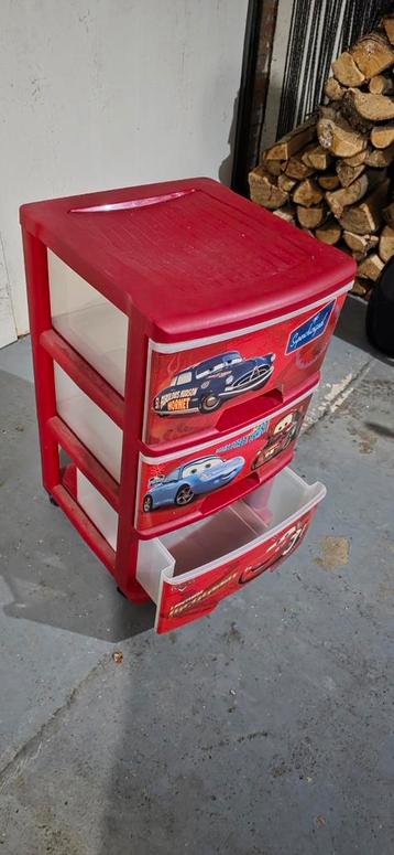 Disney Cars ladekast voor kinderkamer