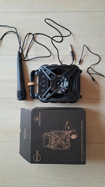 Brainz Wheat Straw Karaoke Speaker met led