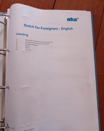 NHA Dit is jouw tijd Nederlands voor Engelstaligen (3 boeken