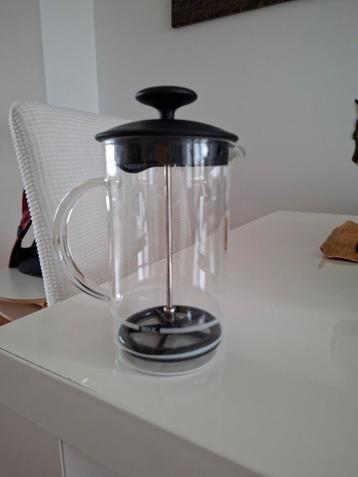 Glazen French Press Koffiezetapparaat - Zo goed als nieuw