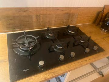5 pits kookplaat gas