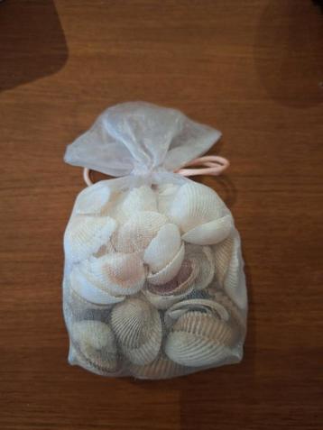 Gratis zakje met schelpen