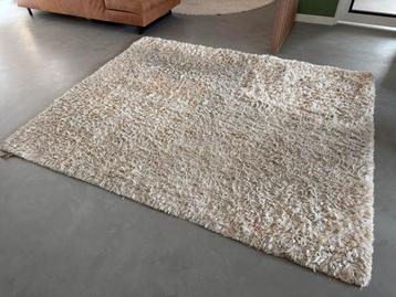 Comfortabel Vloerkleed 250x210 cm - Crème/Beige