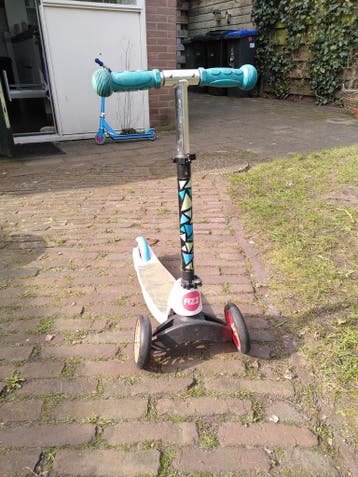 Stabiele step met drie wielen voor kinderen