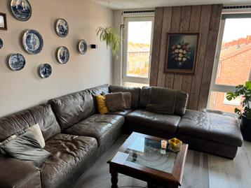 Buffel leren bankstel