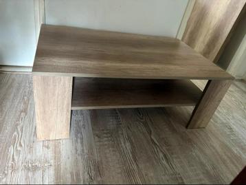 Mooie grote eettafel - 180x90x75 cm - Eiken look